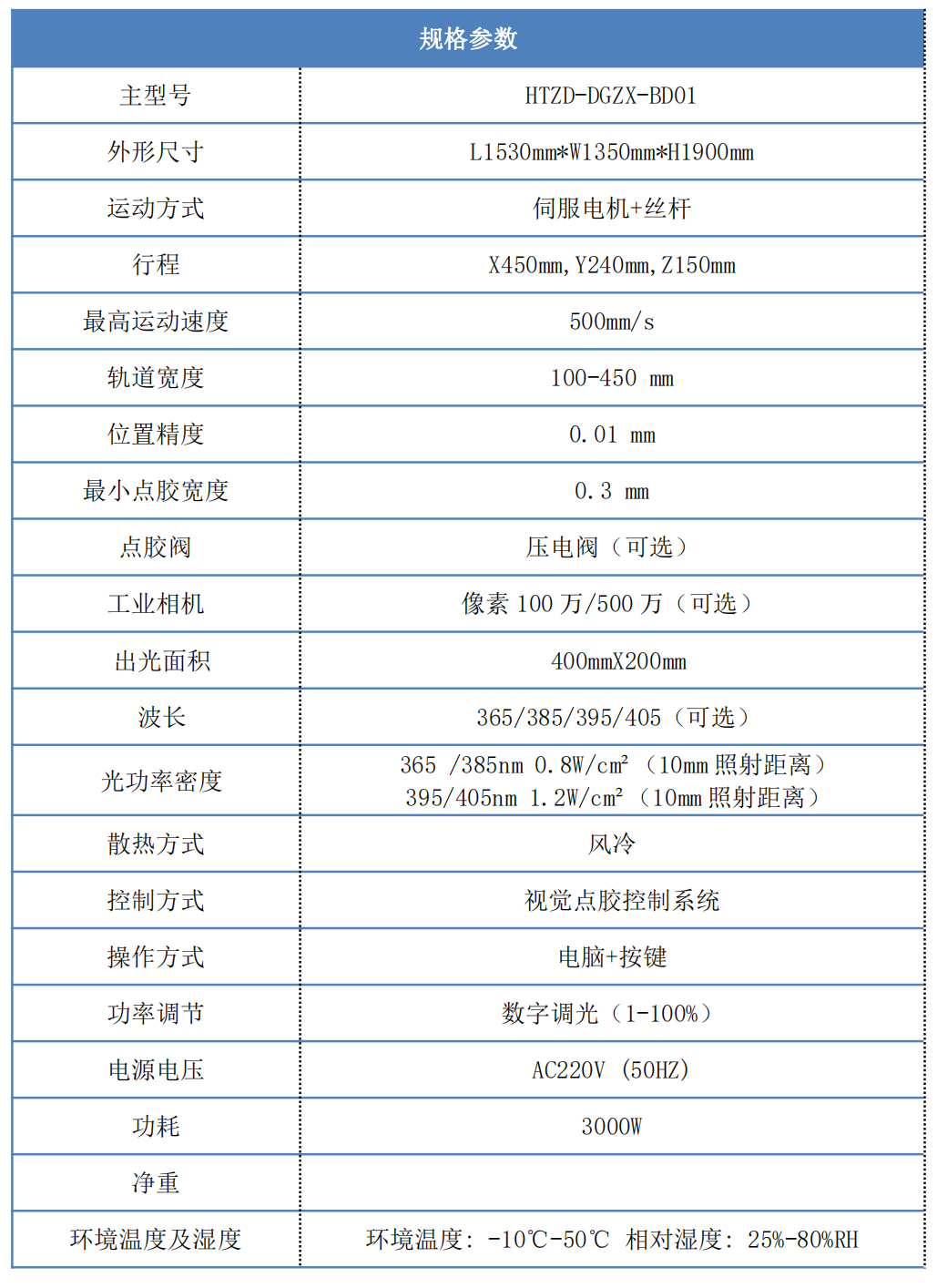 400*200mm CCD點(diǎn)膠固化一體機(jī)